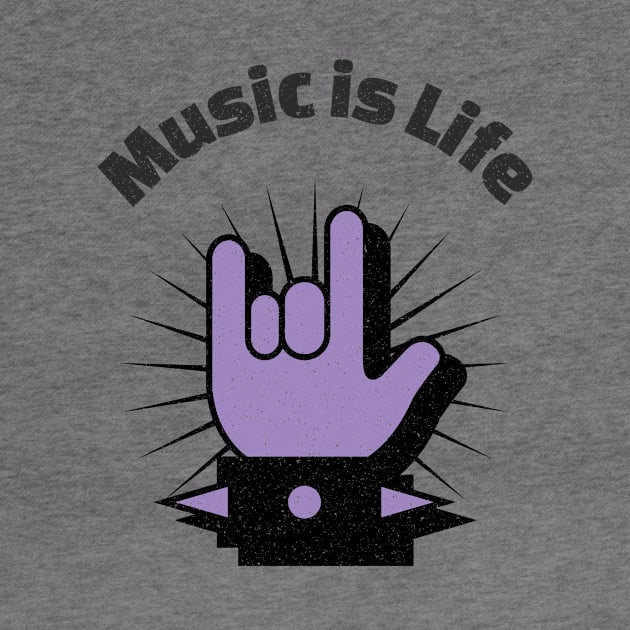 Music is Life by T-shaped Human